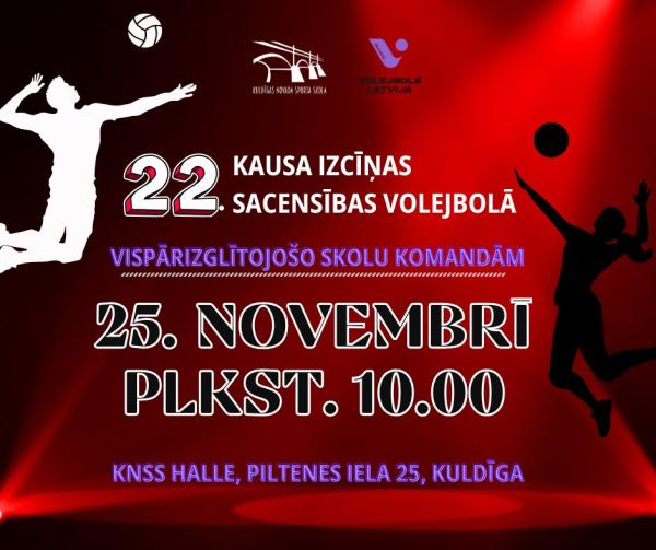 KAUSA IZCIAS SACENSĪBAS VOLEJBOLA